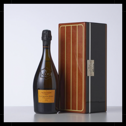 Бокс-сет Riva x Veuve Clicquot La Grande Dame 1998 года