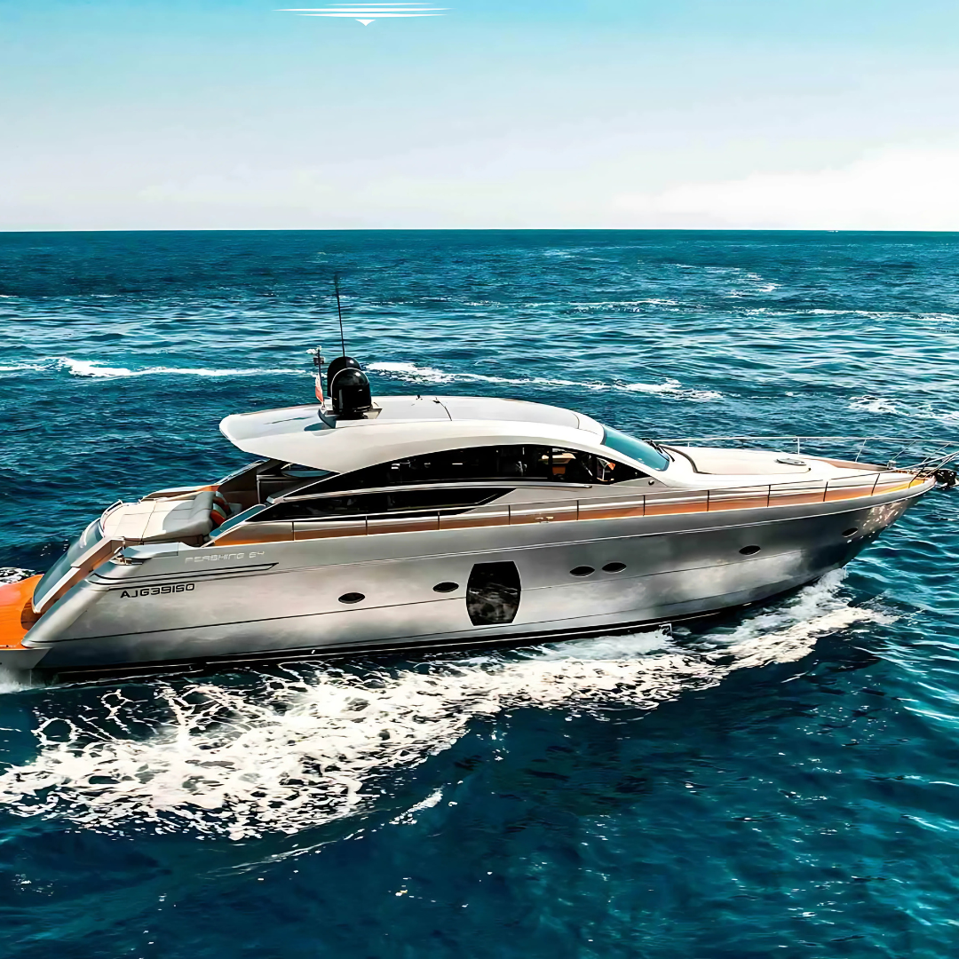 M/Y Pershing 64 - 19,5 m - 12 Guests - 3 Cabins - 2 Crews