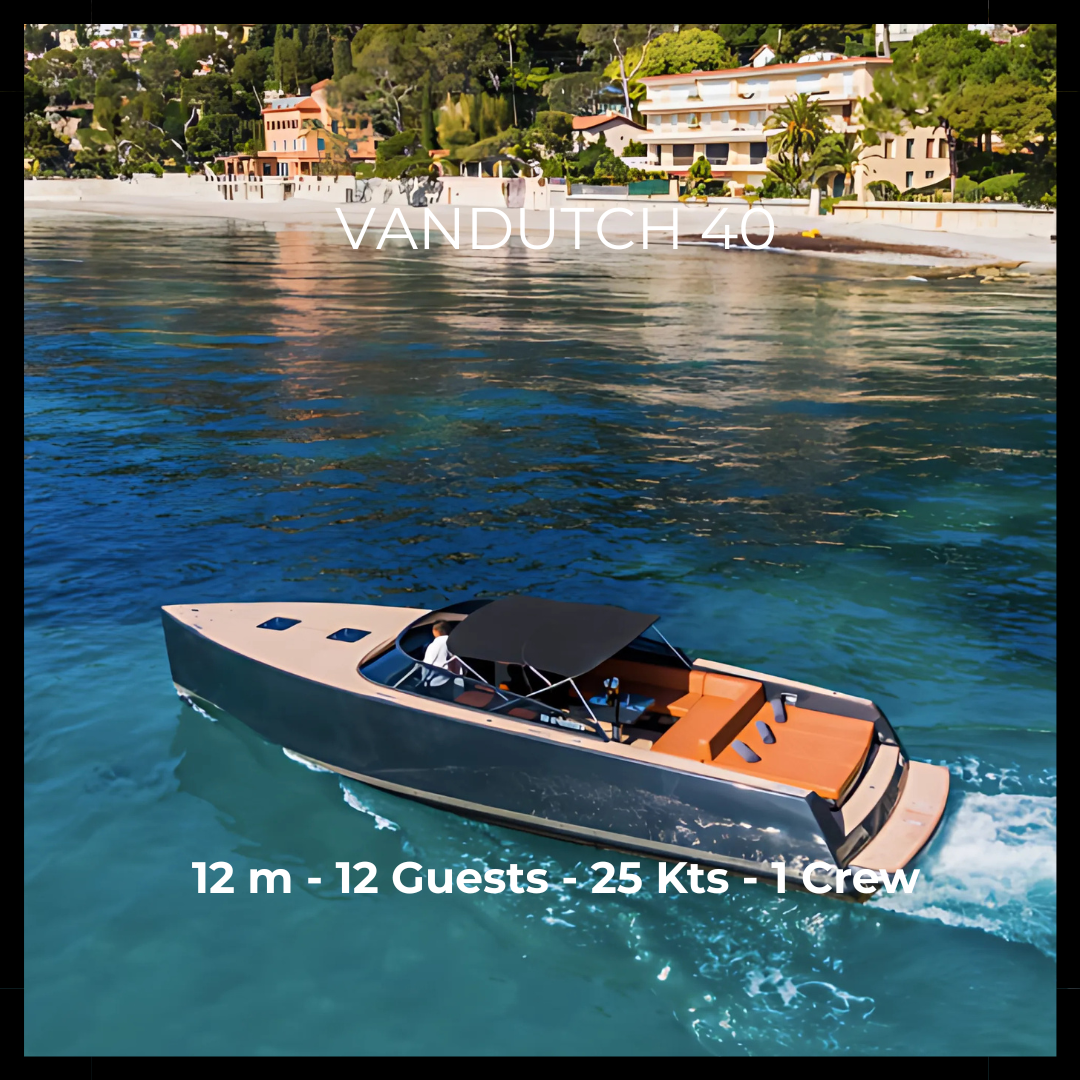 M/Y VANDUTCH 40 - 12 m - 12 Guests - 1 Crew
