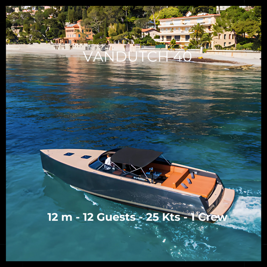 M/Y VANDUTCH 40 - 12 m - 12 Guests - 1 Crew