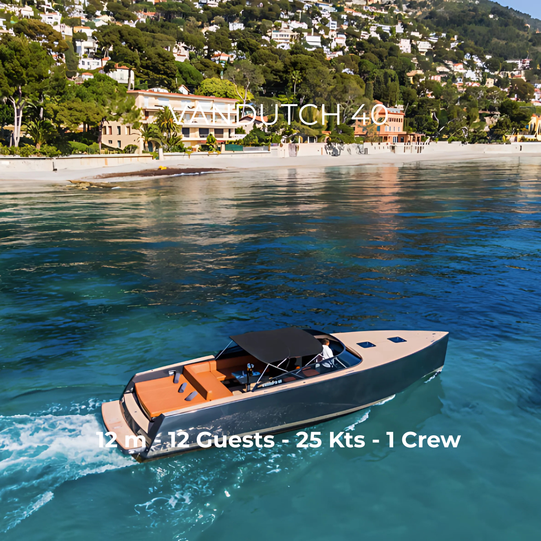 M/Y VANDUTCH 40 - 12 m - 12 Guests - 1 Crew