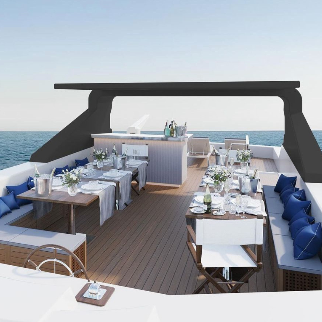 M/Y Zaffiro - 23,6 m - 4 Cabins - 40 Guests
