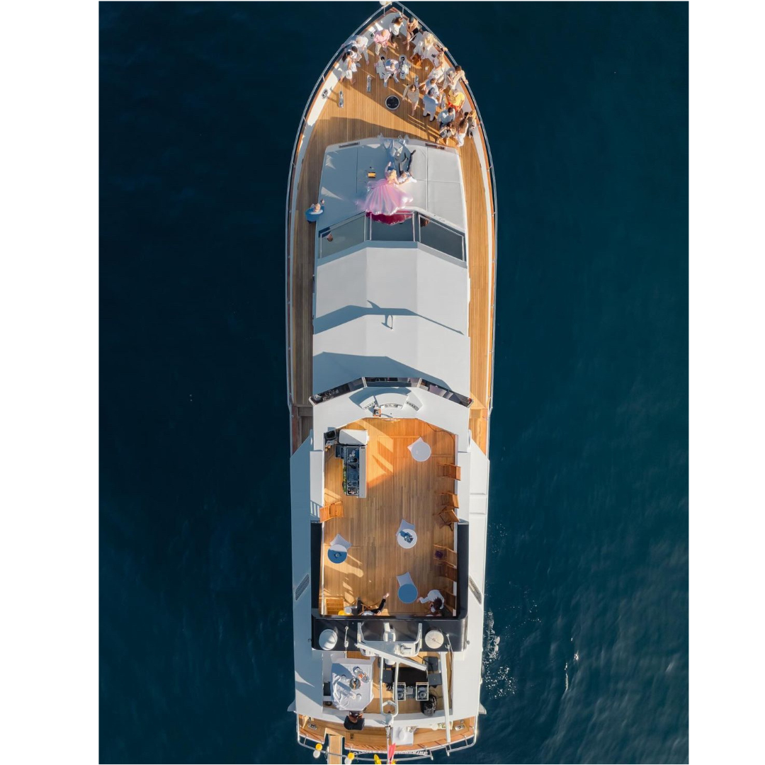 M/Y Zaffiro - 23,6 m - 4 Cabins - 40 Guests