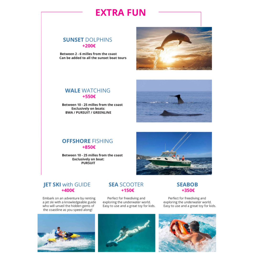 M/Y Zaffiro - 23,6 m - 4 Cabins - 40 Guests