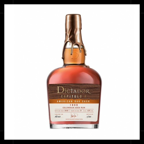 Dictador Vintage 1999 21 years old American Oak Cask