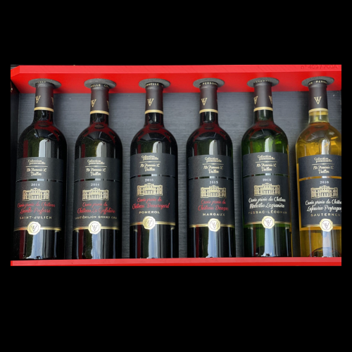 Coffret COLLECTION PERSONNELLE FRANÇOIS LOUIS VUITTON 6 Bouteilles