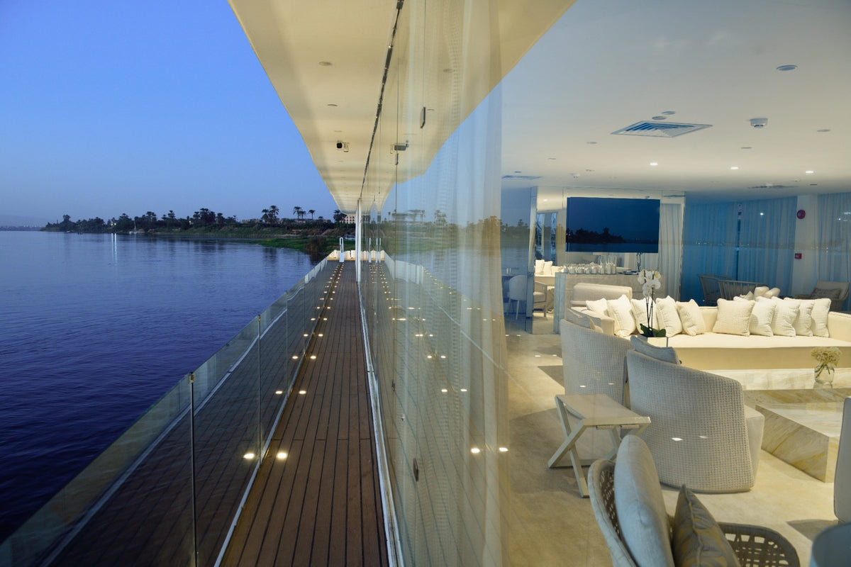 ARAX YACHT 60m Private Nile Cruise - 18 Guests - 9 Cabins - 24 Crews - 5 Nights