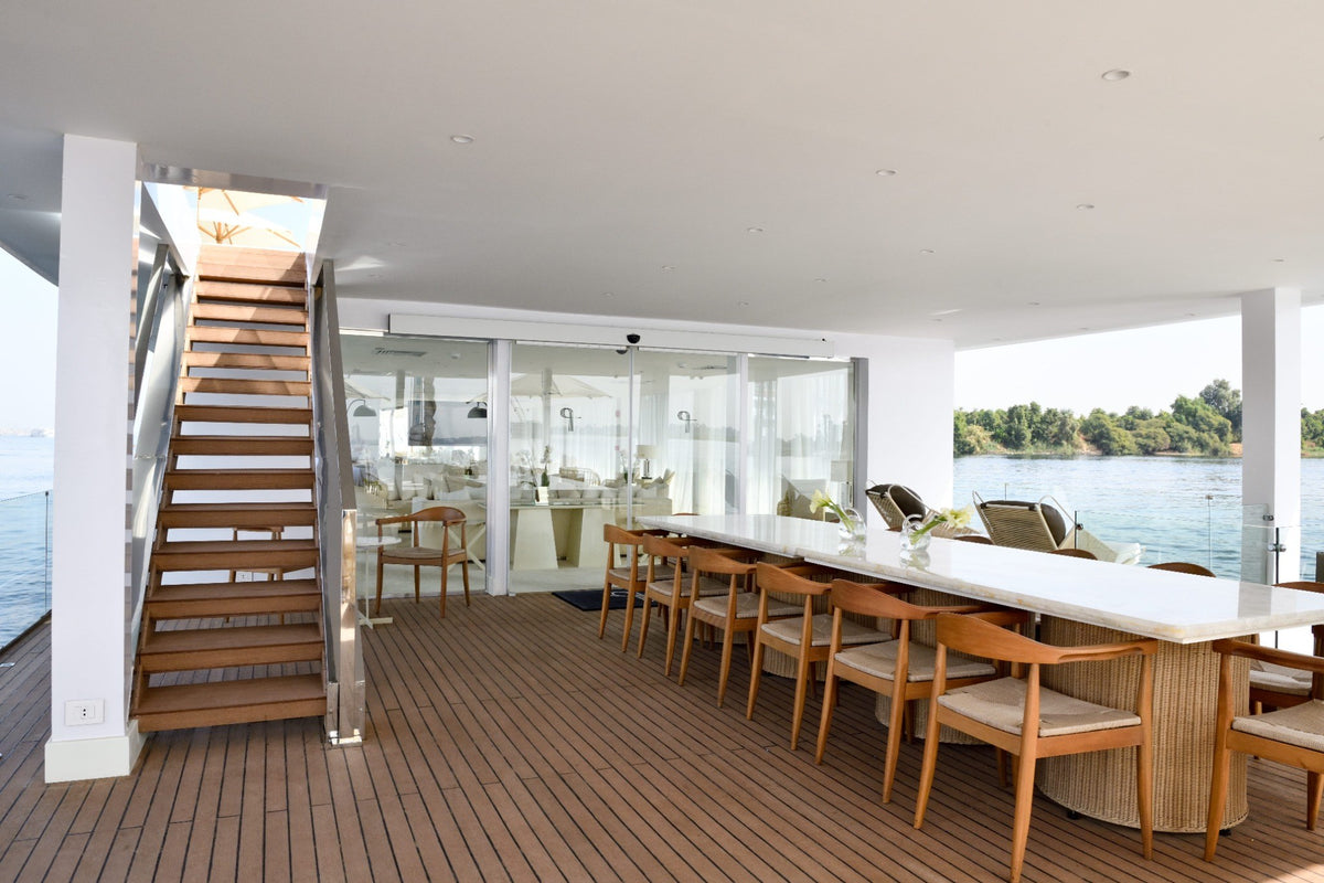 ARAX YACHT 60m Private Nile Cruise - 18 Guests - 9 Cabins - 24 Crews - 5 Nights