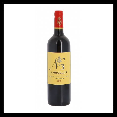 N°3 D'ANGÉLUS 2018 Saint-Emilion Grand Cru